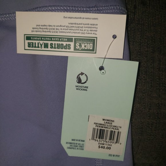 DSG Performance High Rise 7/8 Tight leggings Size L - Picture 3 of 7